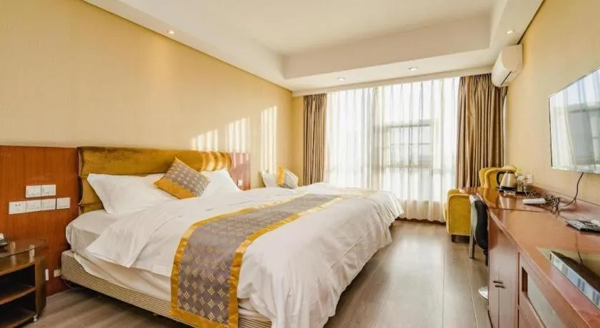 Bed in Qingdao TianRun JinWang Hotel