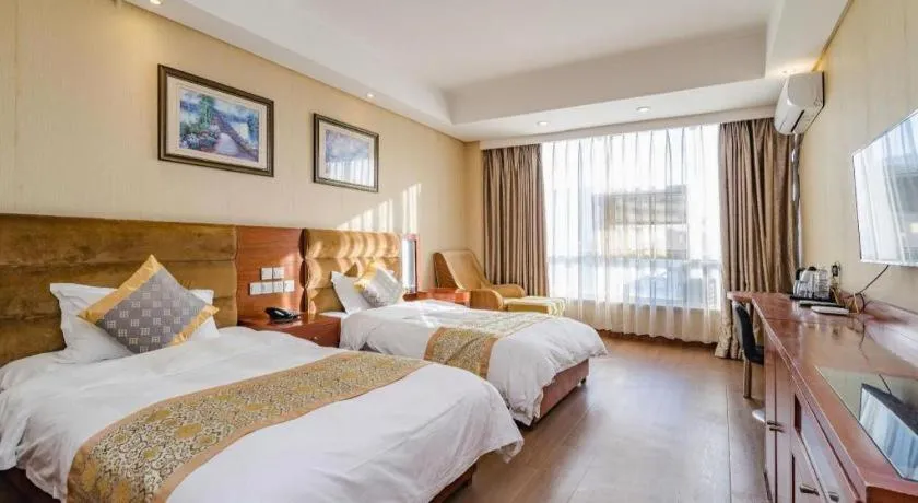 Bed in Qingdao TianRun JinWang Hotel