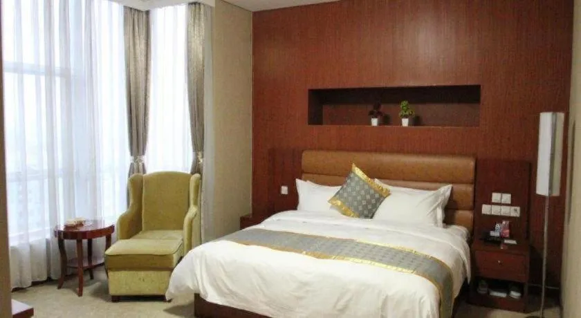 Bed in Qingdao TianRun JinWang Hotel