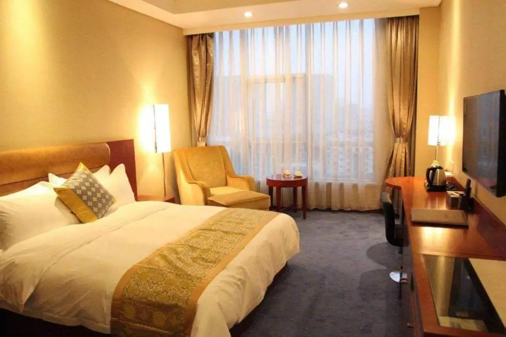 Bed in Qingdao TianRun JinWang Hotel