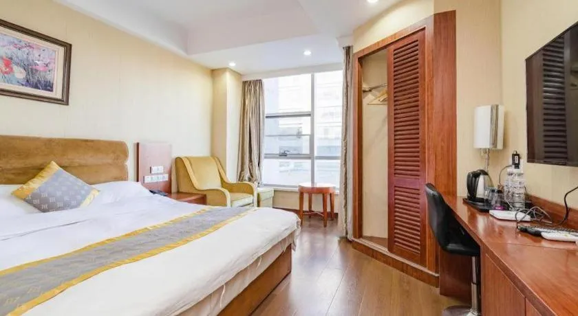 Bed in Qingdao TianRun JinWang Hotel