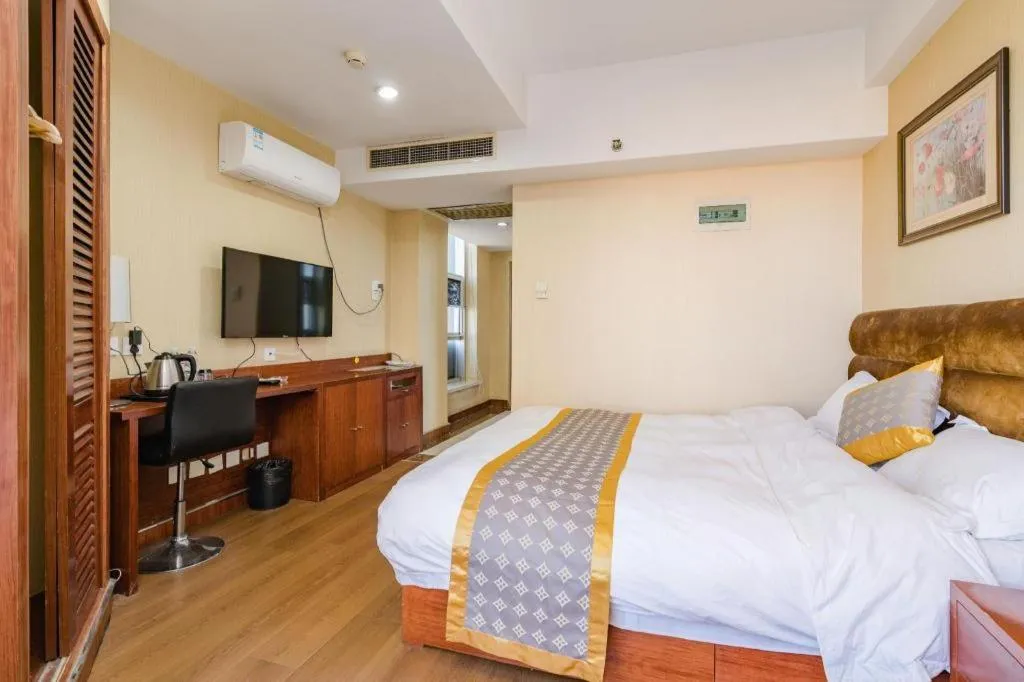 Bed in Qingdao TianRun JinWang Hotel