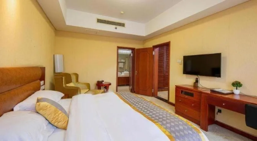 Bed in Qingdao TianRun JinWang Hotel