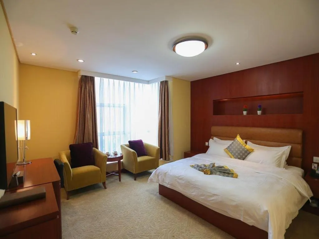 Bed in Qingdao TianRun JinWang Hotel