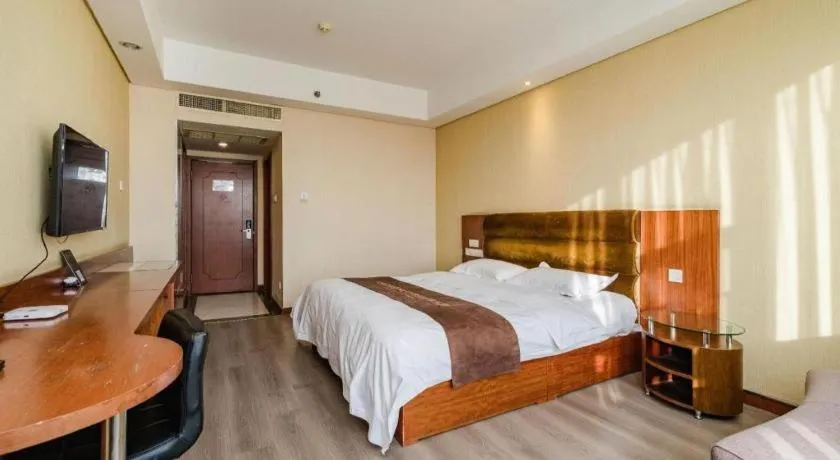 Bed in Qingdao TianRun JinWang Hotel