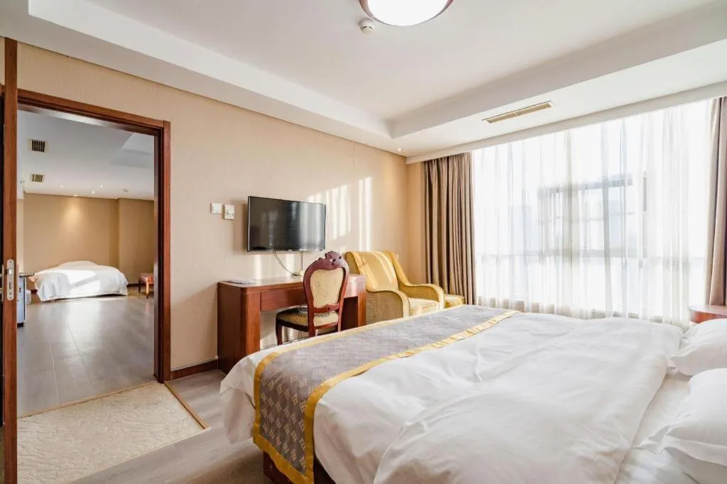 Bed in Qingdao TianRun JinWang Hotel