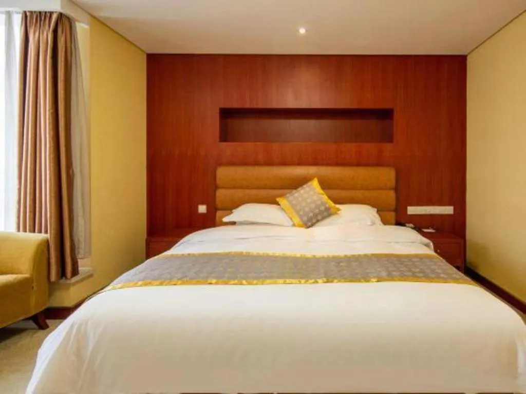 Bed in Qingdao TianRun JinWang Hotel