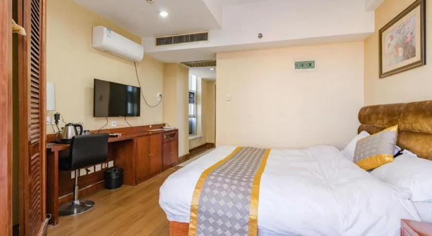 Bed in Qingdao TianRun JinWang Hotel