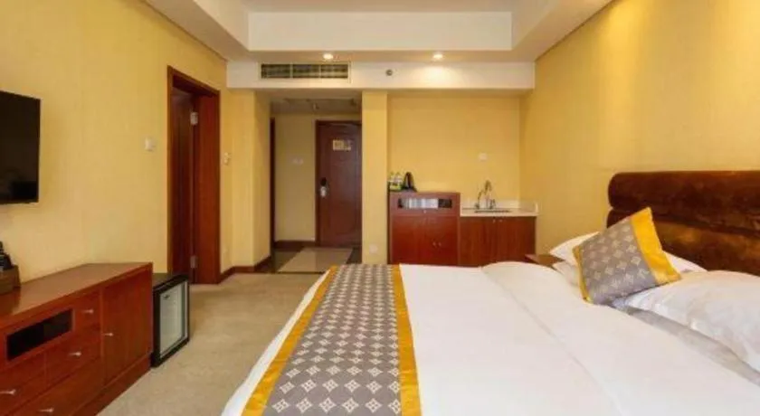 Bed in Qingdao TianRun JinWang Hotel