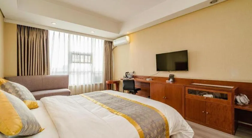 Bed in Qingdao TianRun JinWang Hotel