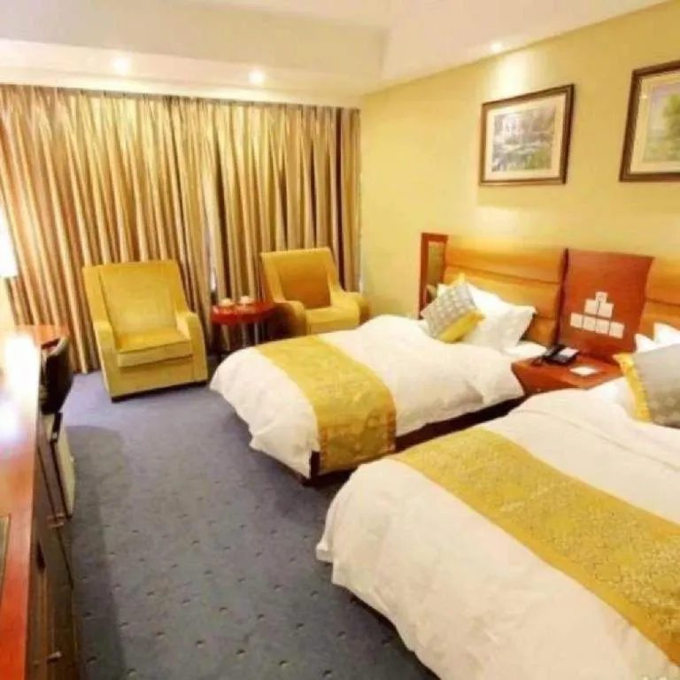 Bed in Qingdao TianRun JinWang Hotel