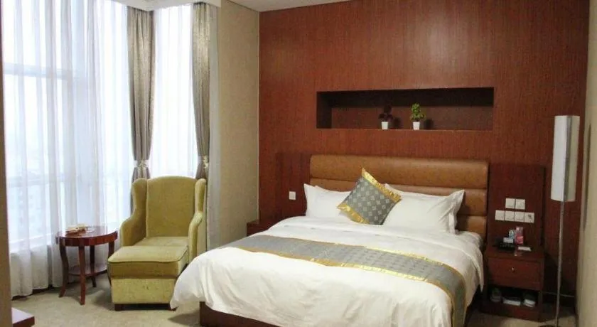 Bed in Qingdao TianRun JinWang Hotel