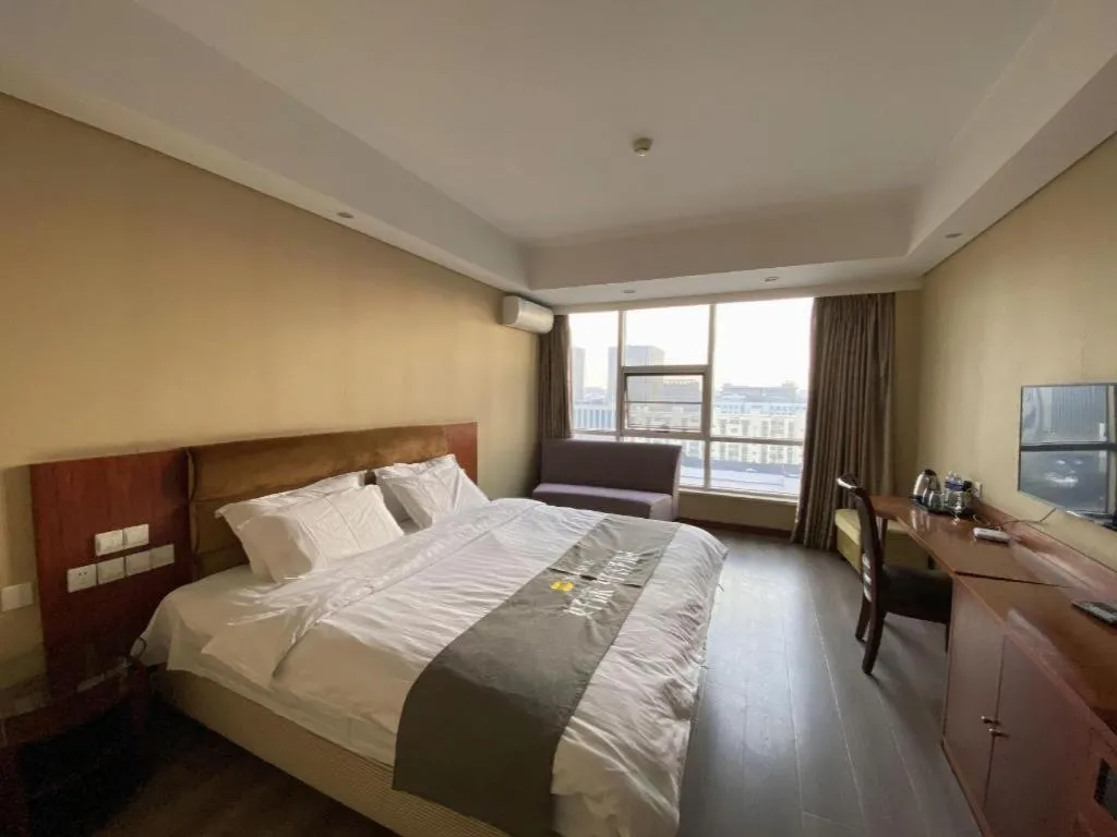 Bed in Qingdao TianRun JinWang Hotel