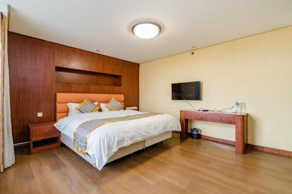 Bed in Qingdao TianRun JinWang Hotel