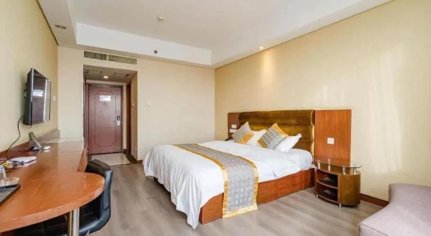 Bed in Qingdao TianRun JinWang Hotel