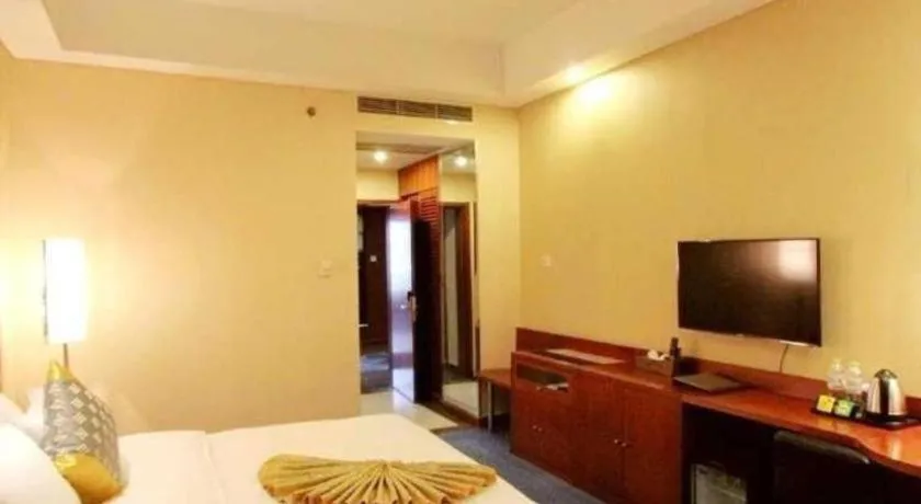 Bed in Qingdao TianRun JinWang Hotel