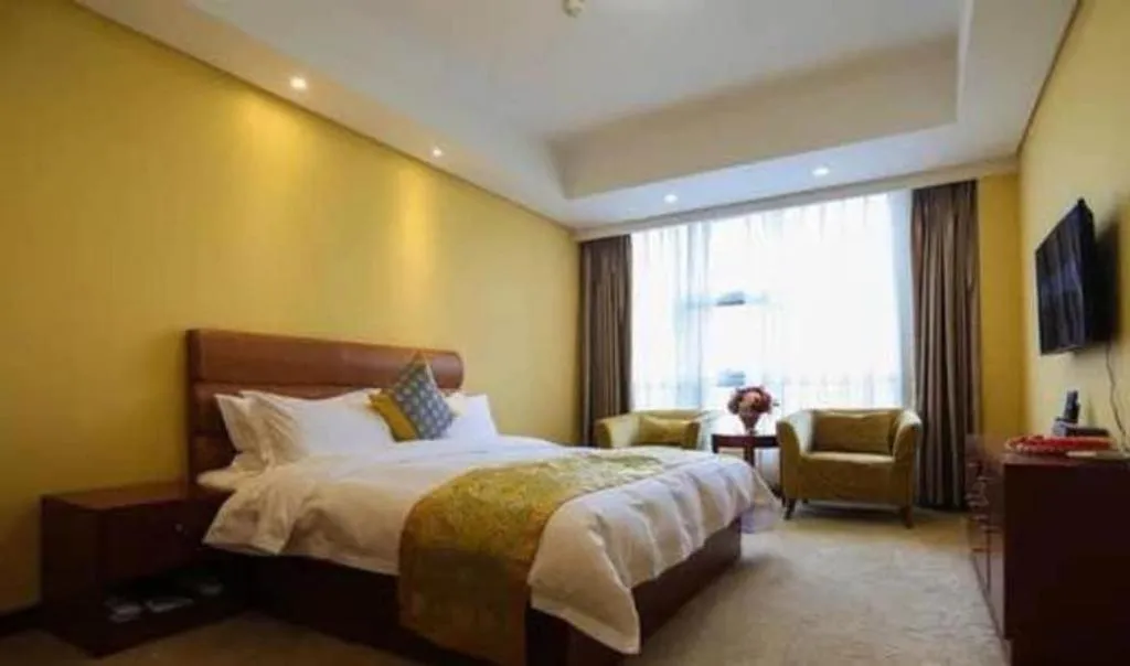 Bed in Qingdao TianRun JinWang Hotel