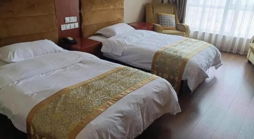 Bed in Qingdao TianRun JinWang Hotel