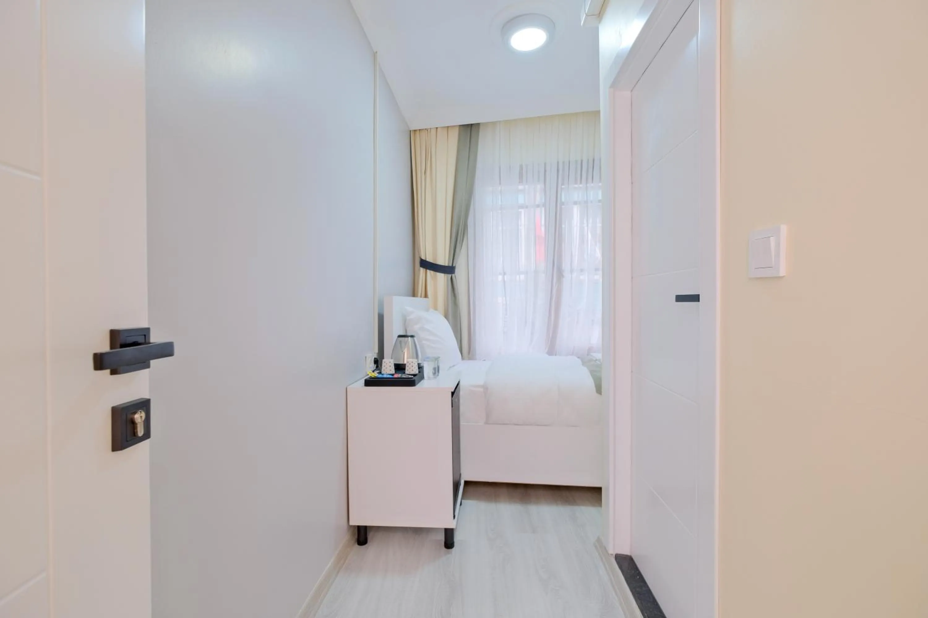 Bed in Lucky Hotel İstanbul