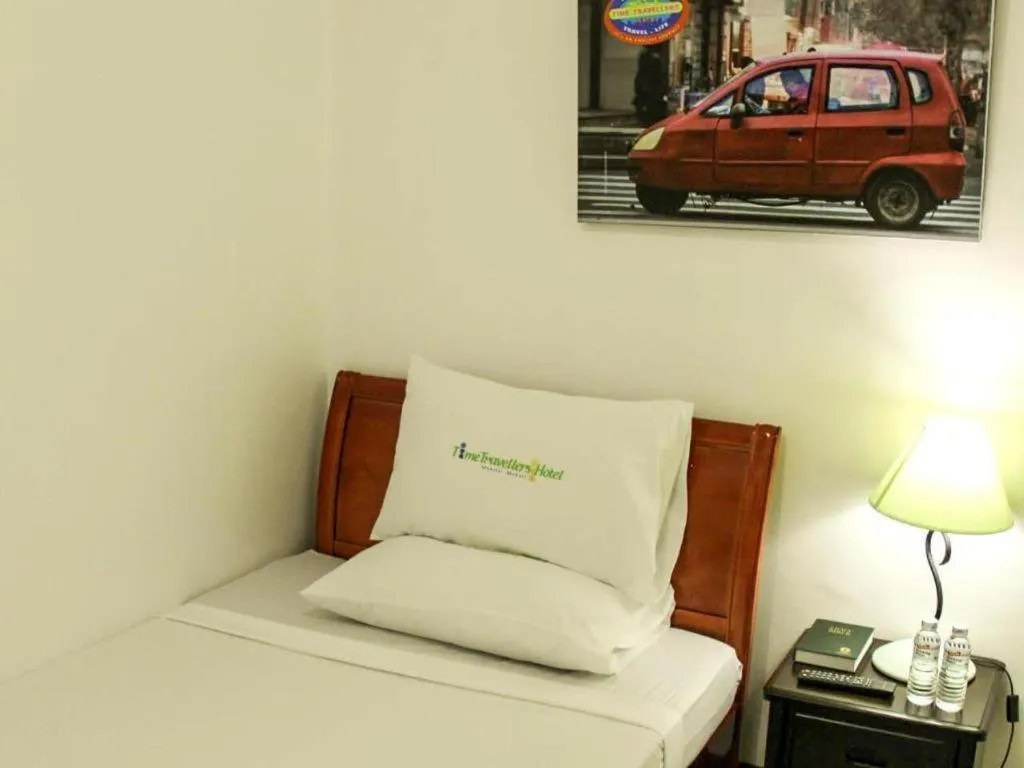 Bed in Time Travellers Hotel