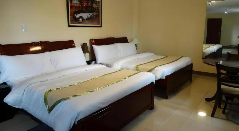 Bed in Time Travellers Hotel