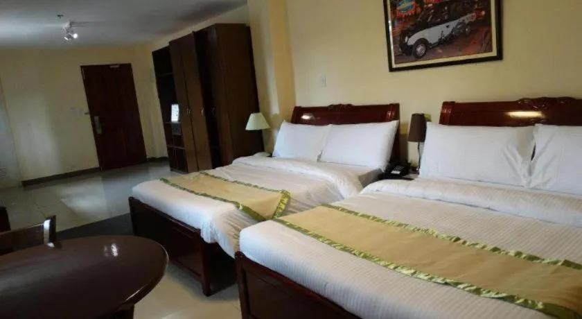 Bed in Time Travellers Hotel