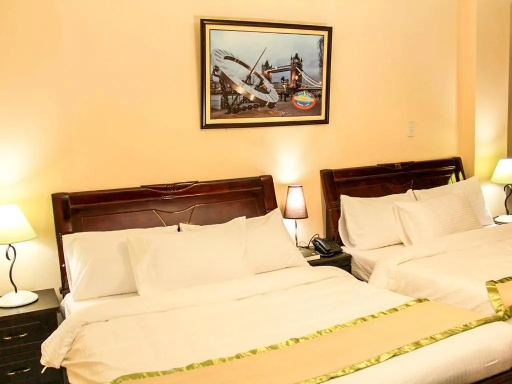 Bed in Time Travellers Hotel