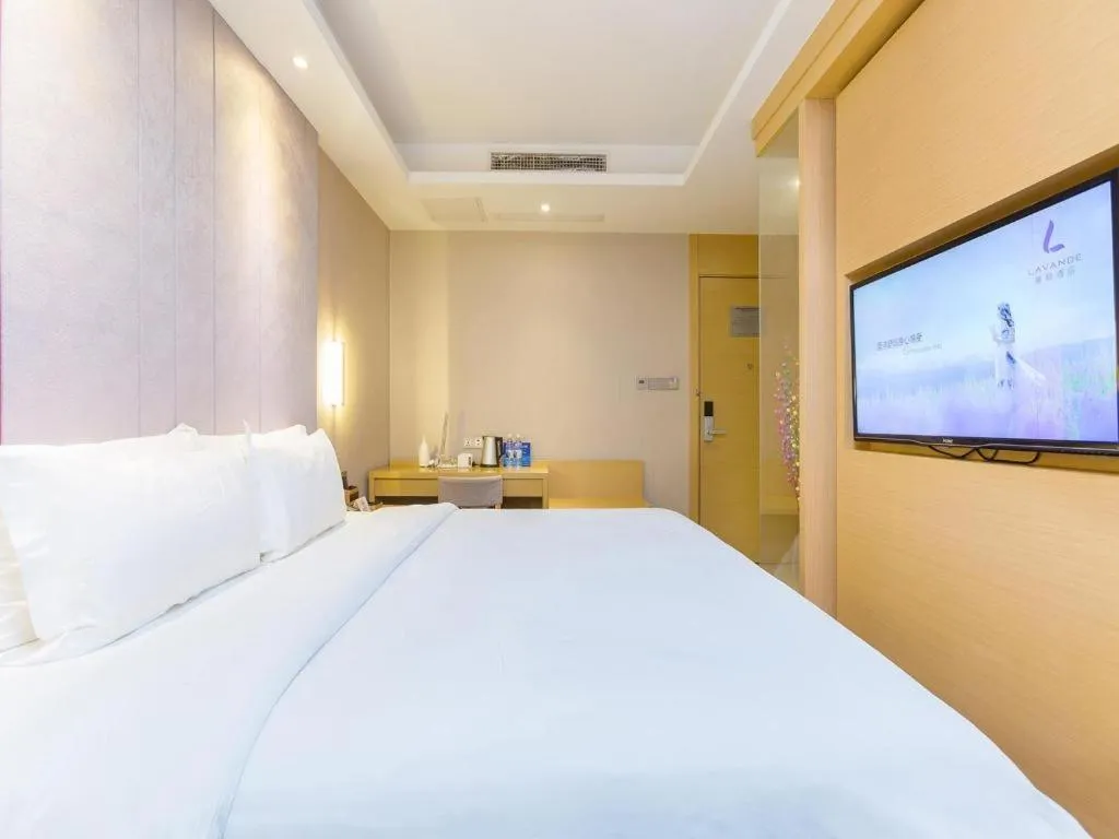 Bed in Beijing Lavande Hotel Shunyi Subway Station Branch