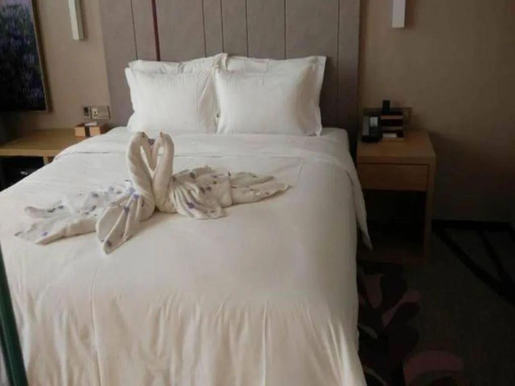 Bed in Beijing Lavande Hotel Shunyi Subway Station Branch