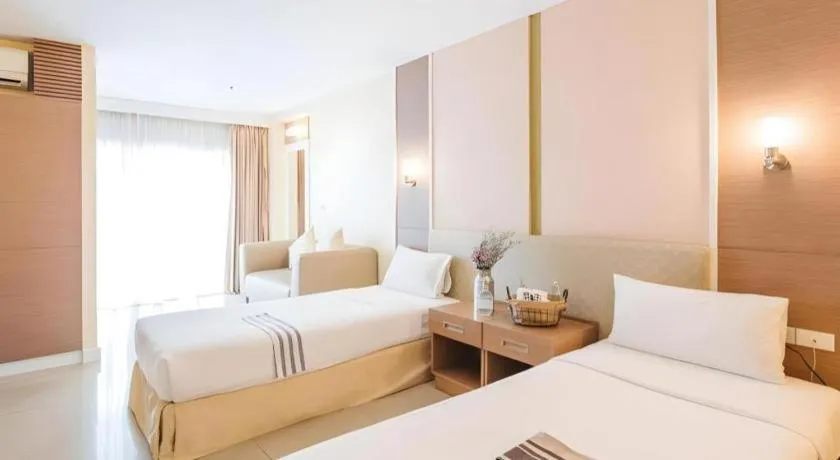 Bed in Clef Hotel Bangkok