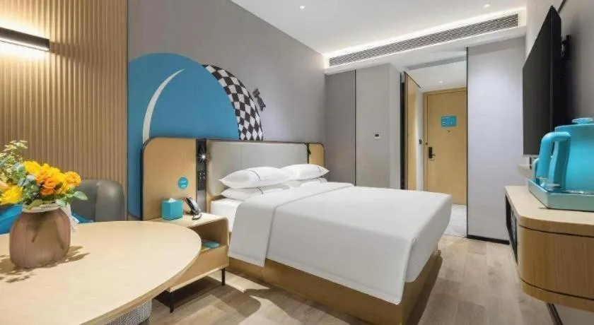 Bed in City Comfort Inn Zhongshan Lihe Square Walmart Branch