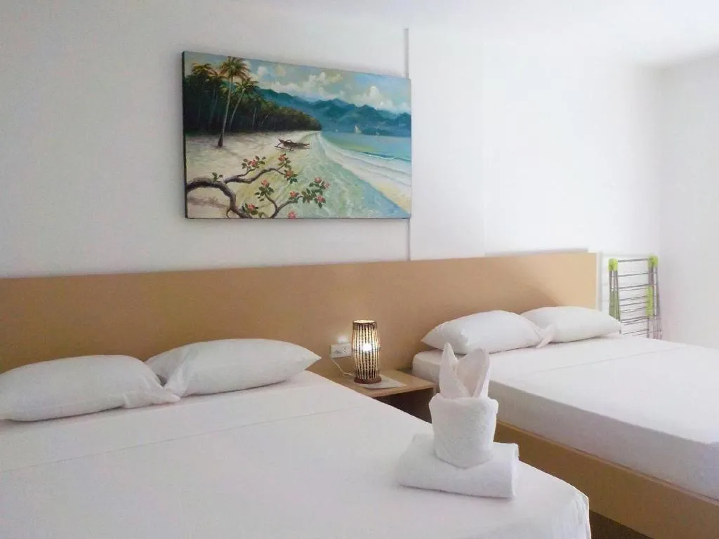 Bed in Jeffrey S Hotel