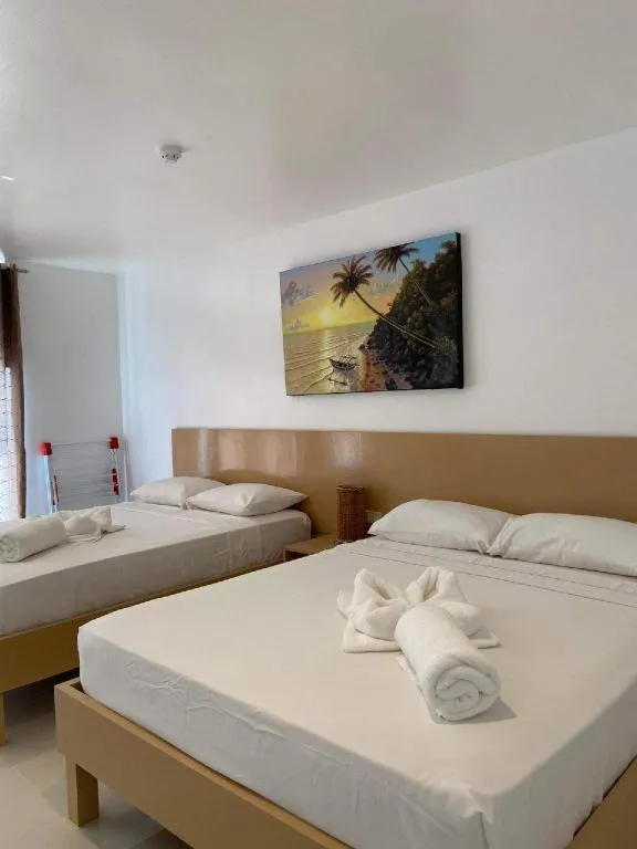 Bed in Jeffrey S Hotel