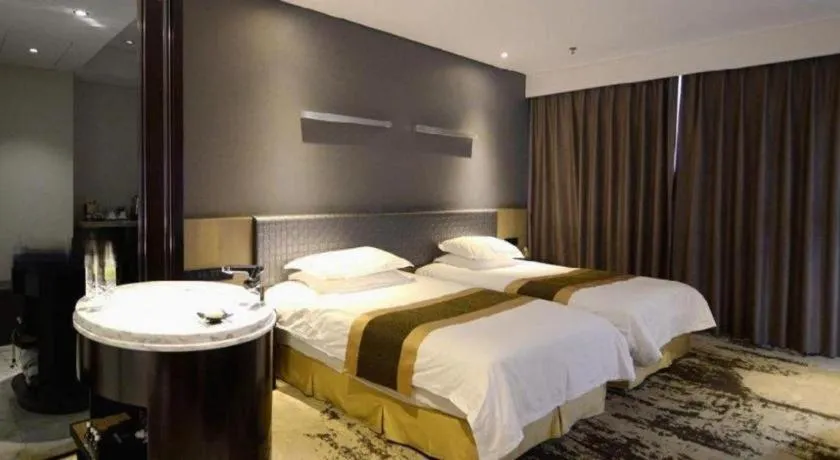 Bed in Harbin Splendent Hotel