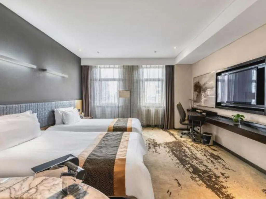 Bed in Harbin Splendent Hotel