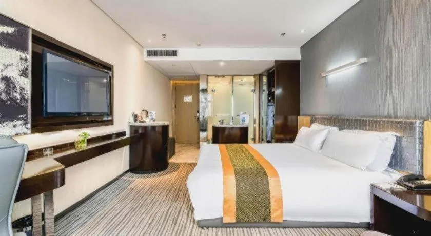 Bed in Harbin Splendent Hotel