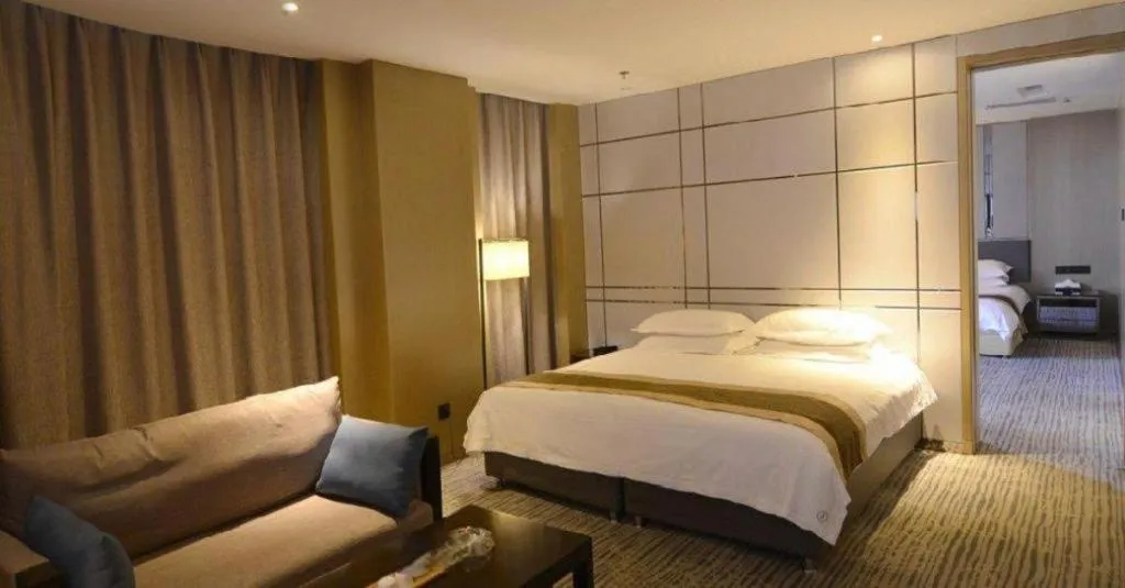 Bed in Harbin Splendent Hotel