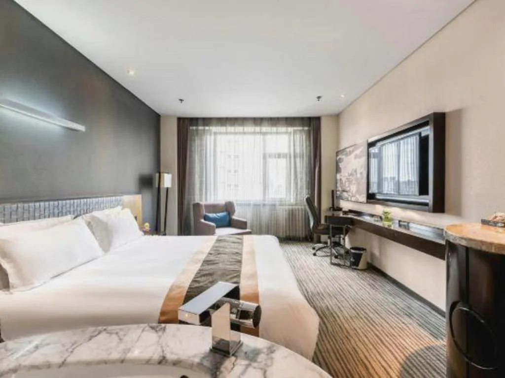 Bed in Harbin Splendent Hotel