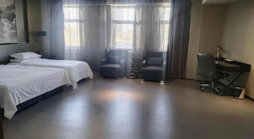 Bed in Harbin Splendent Hotel