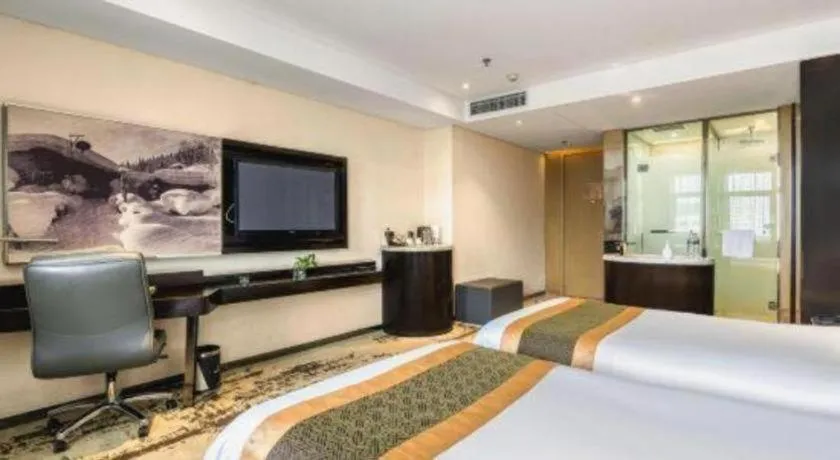 Bed in Harbin Splendent Hotel