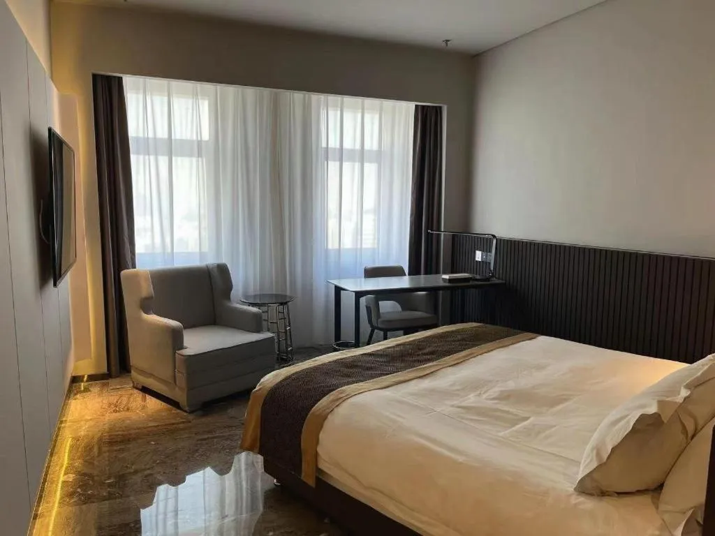 Bed in Harbin Splendent Hotel