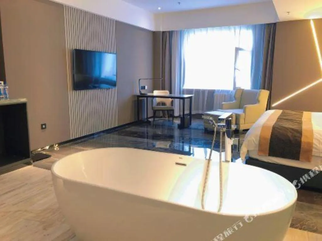 Bed in Harbin Splendent Hotel