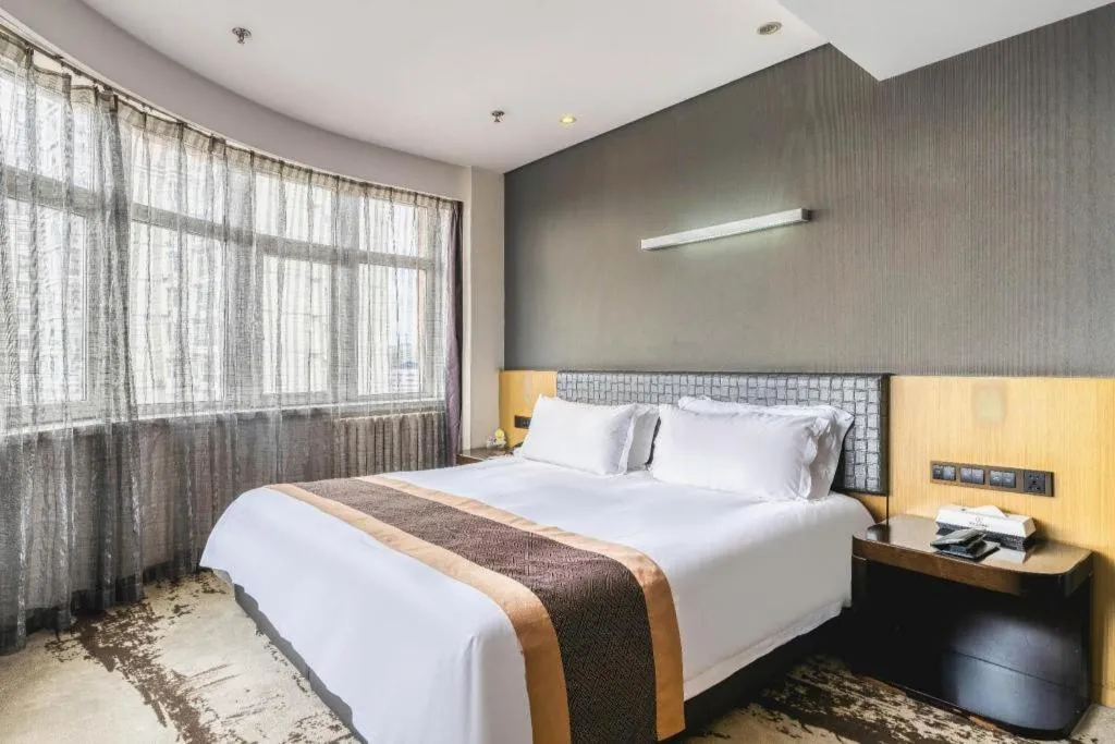 Bed in Harbin Splendent Hotel