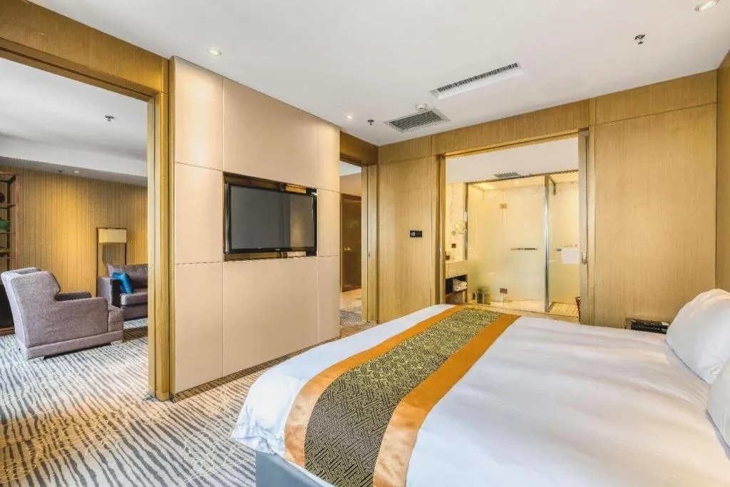 Bed in Harbin Splendent Hotel