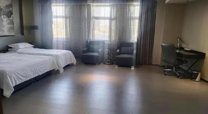 Bed in Harbin Splendent Hotel