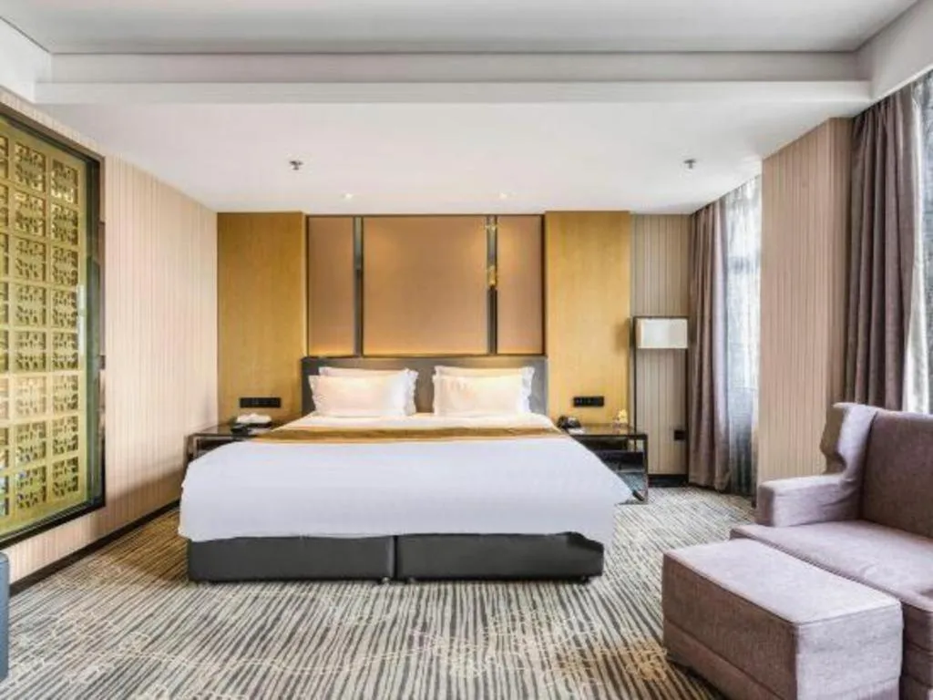 Bed in Harbin Splendent Hotel