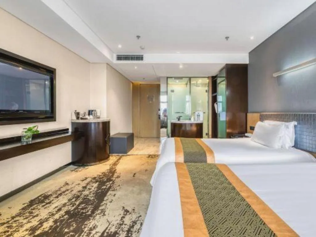 Bed in Harbin Splendent Hotel