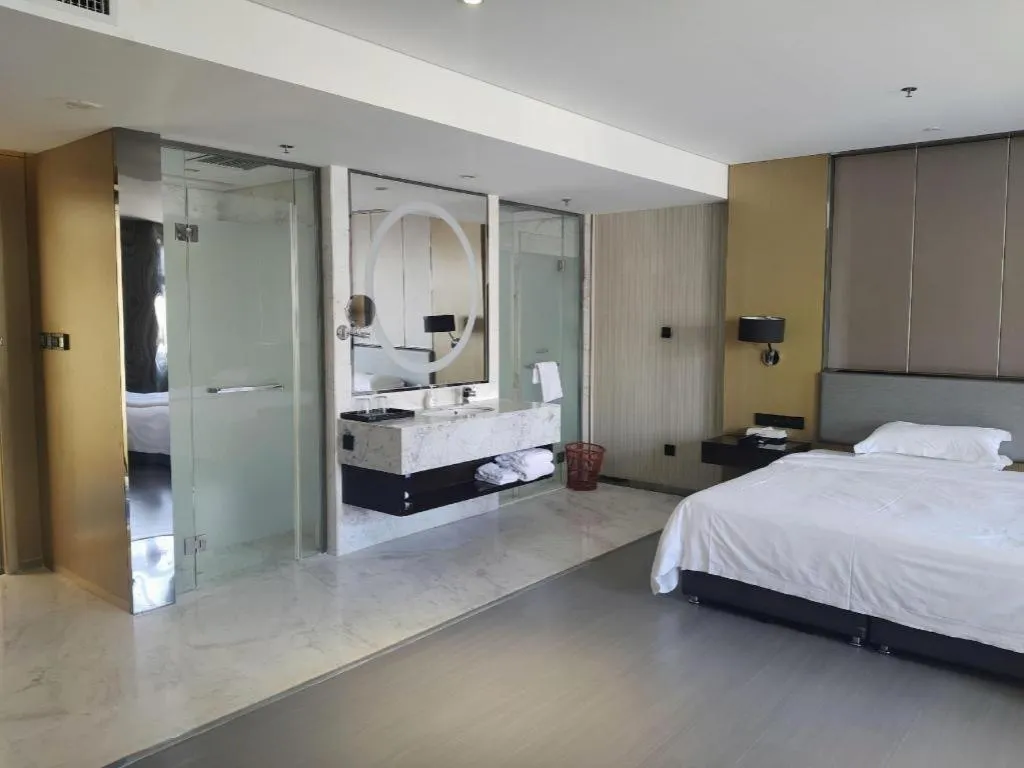 Bed in Harbin Splendent Hotel