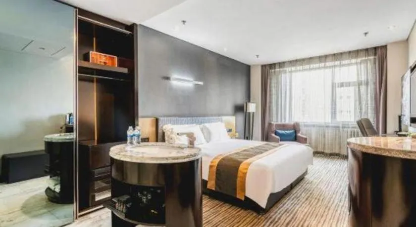 Bed in Harbin Splendent Hotel