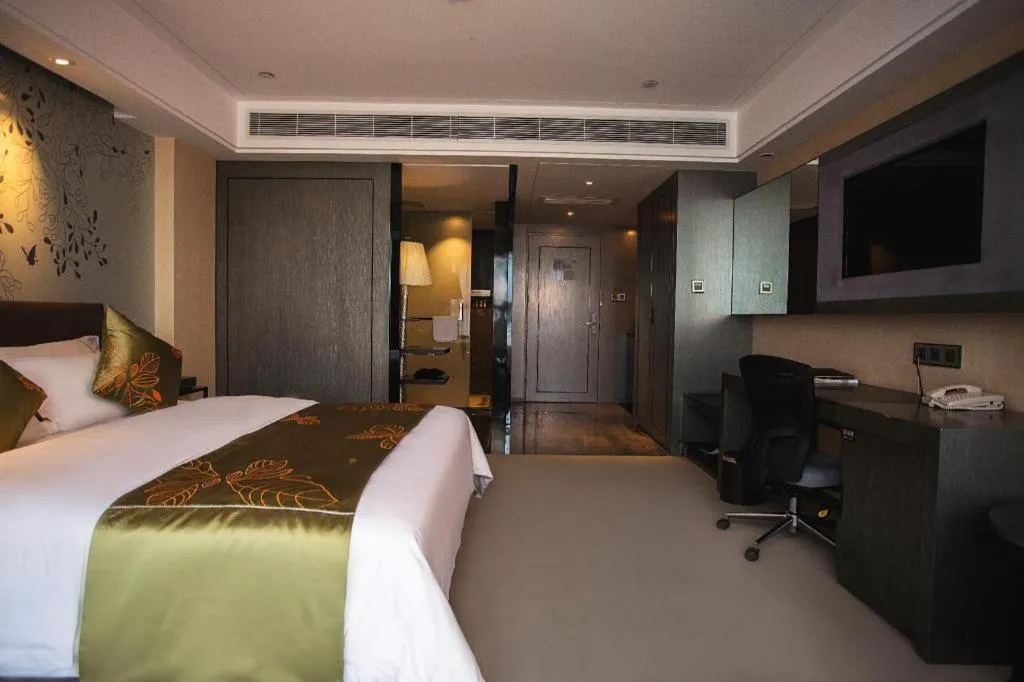 Bed in Yongzhou Chuang Fa Cheng XiaoXiangYi Hotel